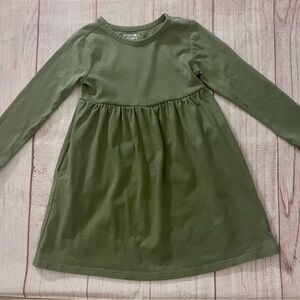 Garanimals 3T Olive Green LS Dress